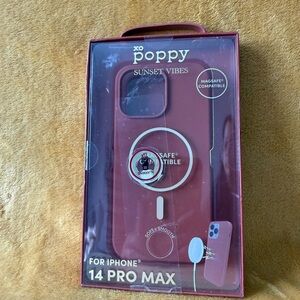 XO Poppy Sunset Vibes iPhone 14 Pro Max Case